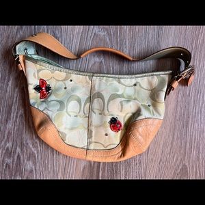 Limited Edition Green Ladybug Coach Handbag